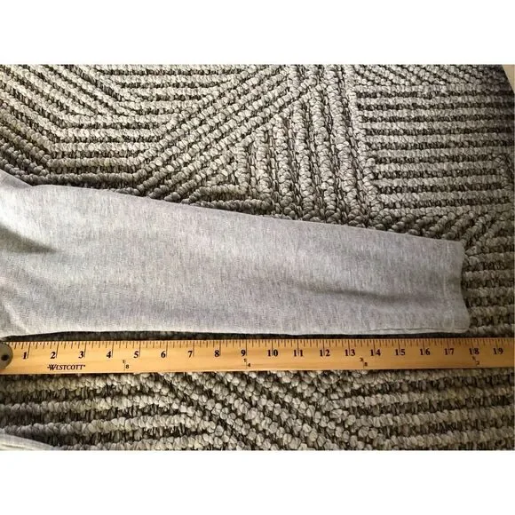 L.L Bean Long Sleeve Henley Sweatshirt Womens Button Cotton SZ L - Picture 8 of 10